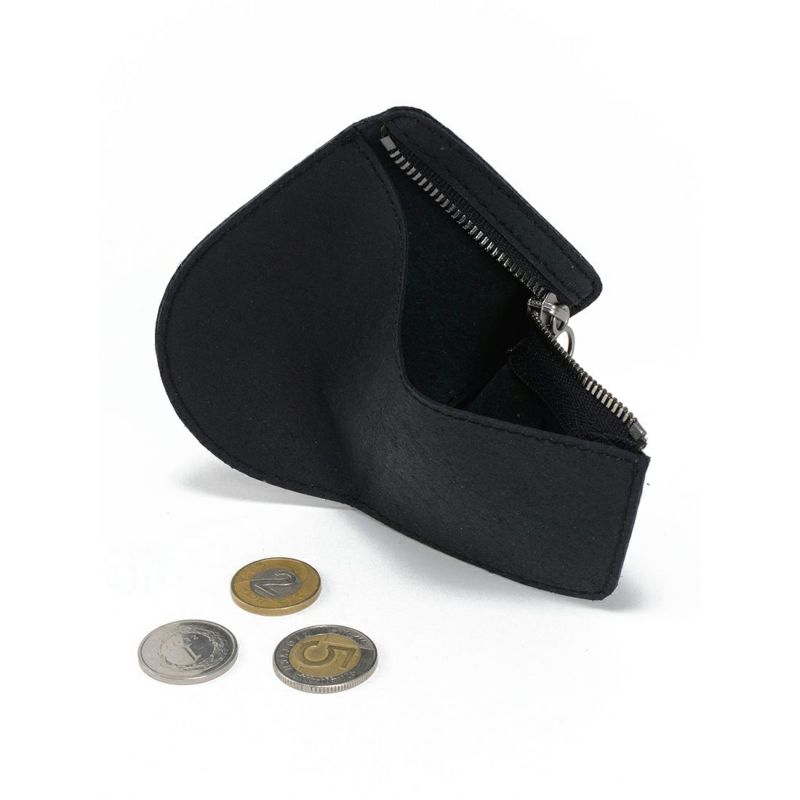 cote&ciel コートエシエル Zippered Coin Purse Eco Leather 財布