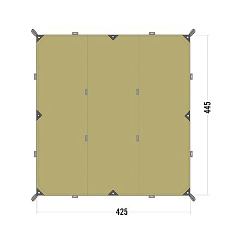 EVERNEW エバニュー Tarp TC1 ポリコットンタープ | アウトドア