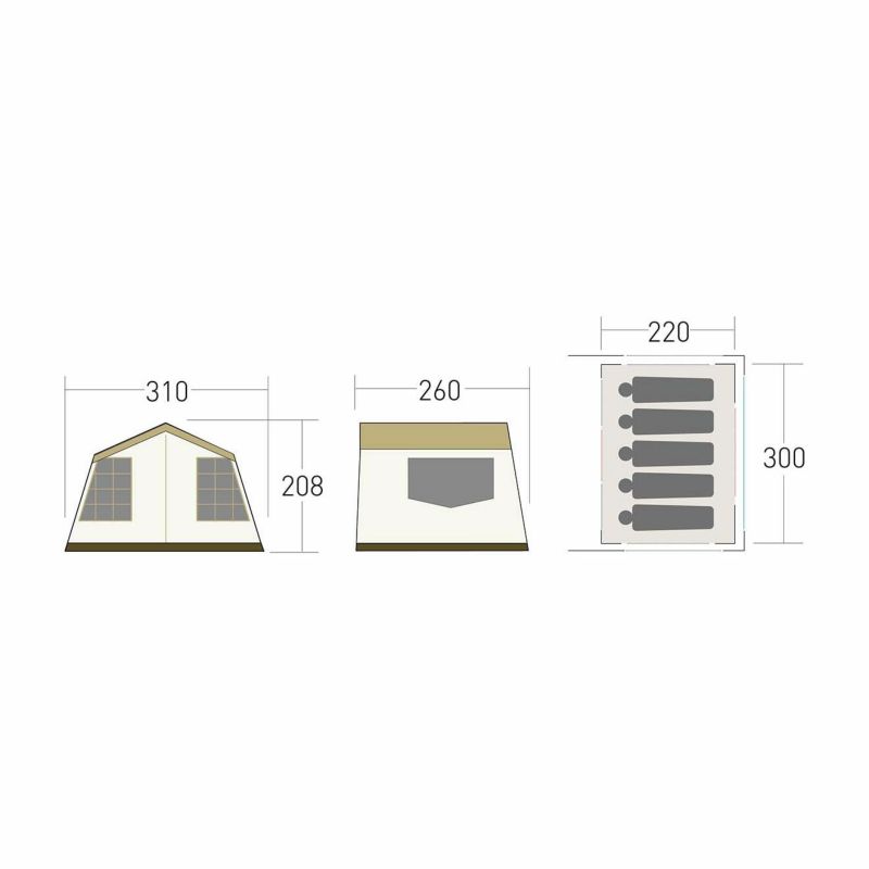 OGAWA オガワ オーナーロッジ タイプ52R T/C テント | アウトドア