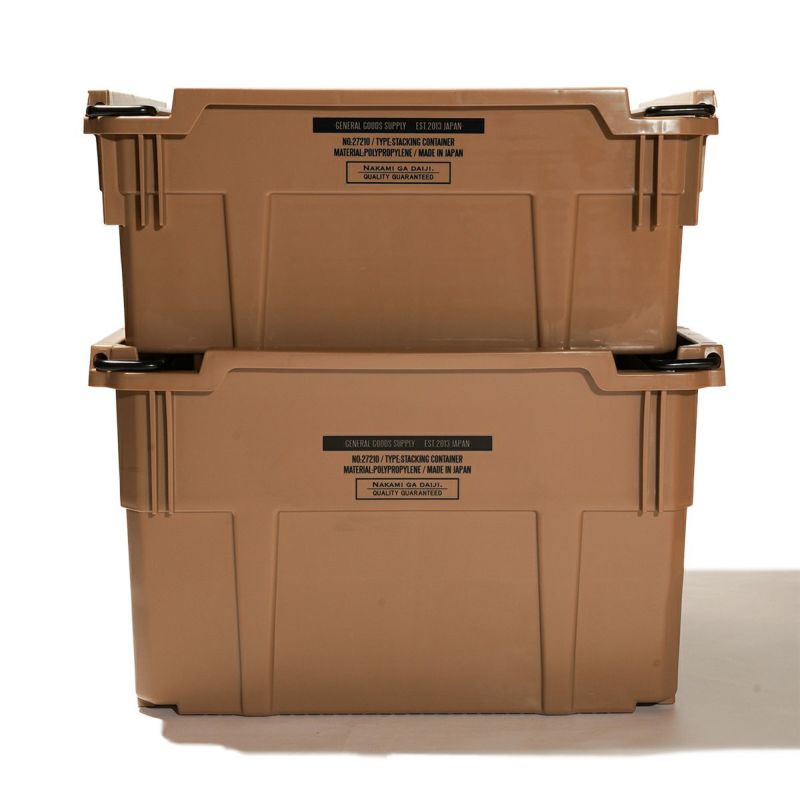 AS2OV(アッソブ)STACKING CONTAINER XL スタッキング コンテナ