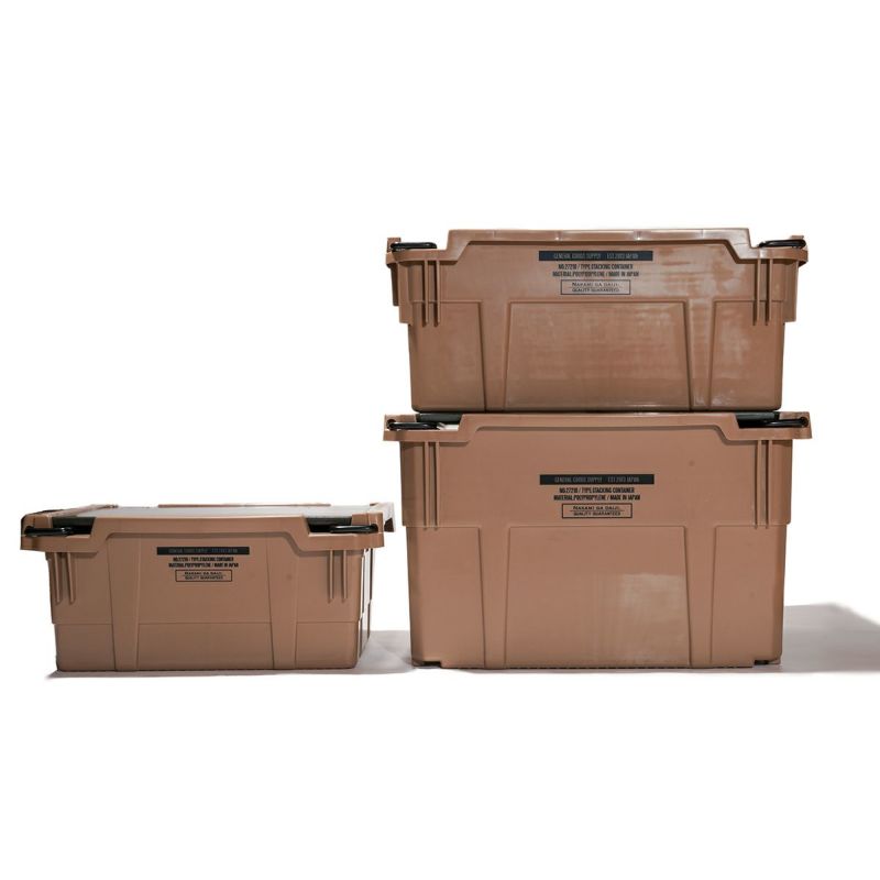 AS2OV アッソブ スタッキング コンテナ 38L  2個　天板セット アッソブ スタッキング コンテナ 38L AS2OV STACKING CONTAINER