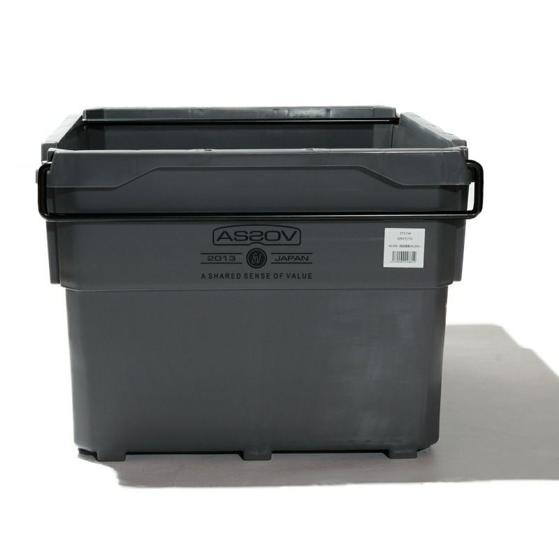 AS2OV アッソブ スタッキング コンテナ 38L  2個　天板セット アッソブ スタッキング コンテナ 38L AS2OV STACKING CONTAINER