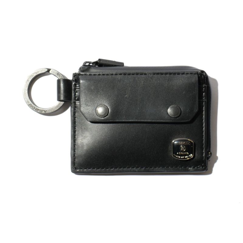 AS2OV アッソブHABIT SHOULDER SERIES WATER PROOF JES LEATHER COIN