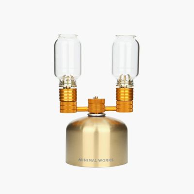 MINIMAL WORKS ガラスランタン 2個セット ランタンシェード stockarts. ストックアーツ sway glass mini