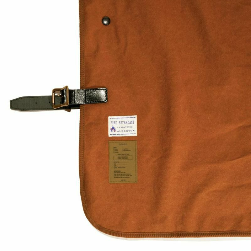 AS2OV(アッソブ) ALBERTON FIRE PROOF BLANKET 難燃ブランケット (L