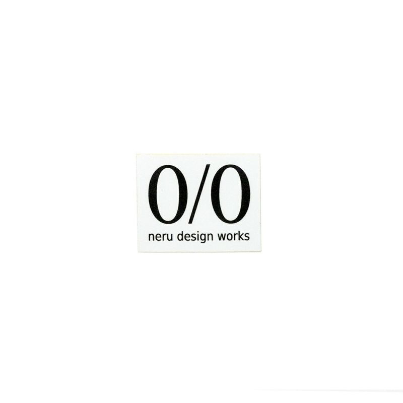 neru design works ネルデザインワークス 0/0 ステッカー | アウトドア 