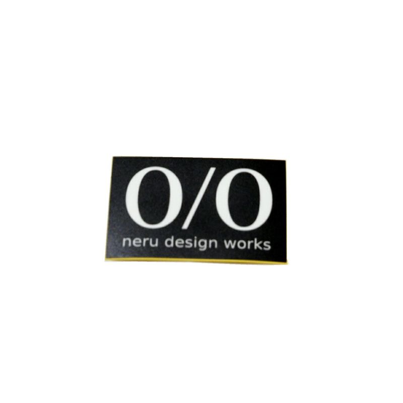 neru design works ネルデザインワークス 0/0 ステッカー