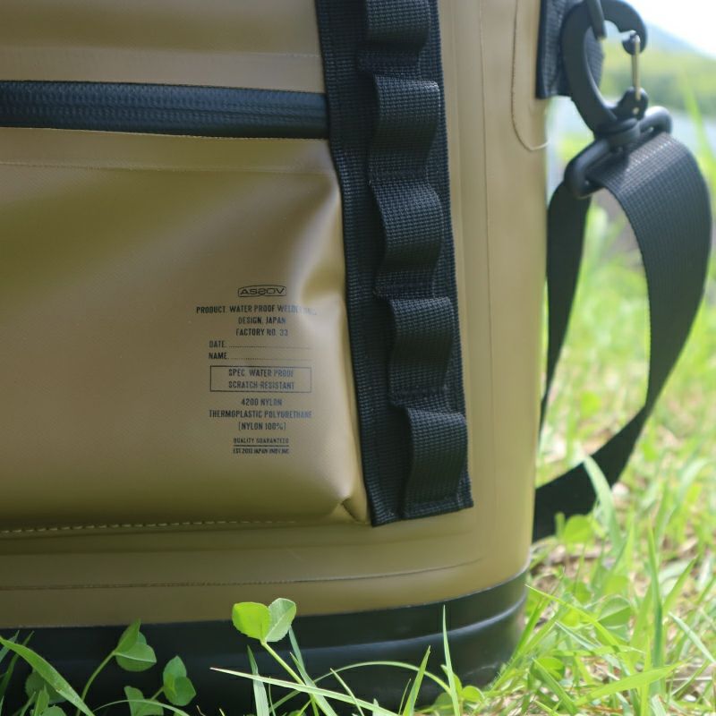 AS2OV アッソブ TPU WELDER SOFT COOLER BAG 35L ソフトクーラーバッグ 