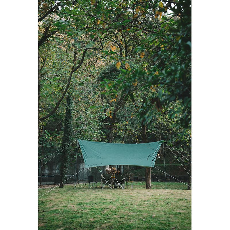 BLACKDEER ブラックディア Canopy Sunshade Green タープ | アウトドア