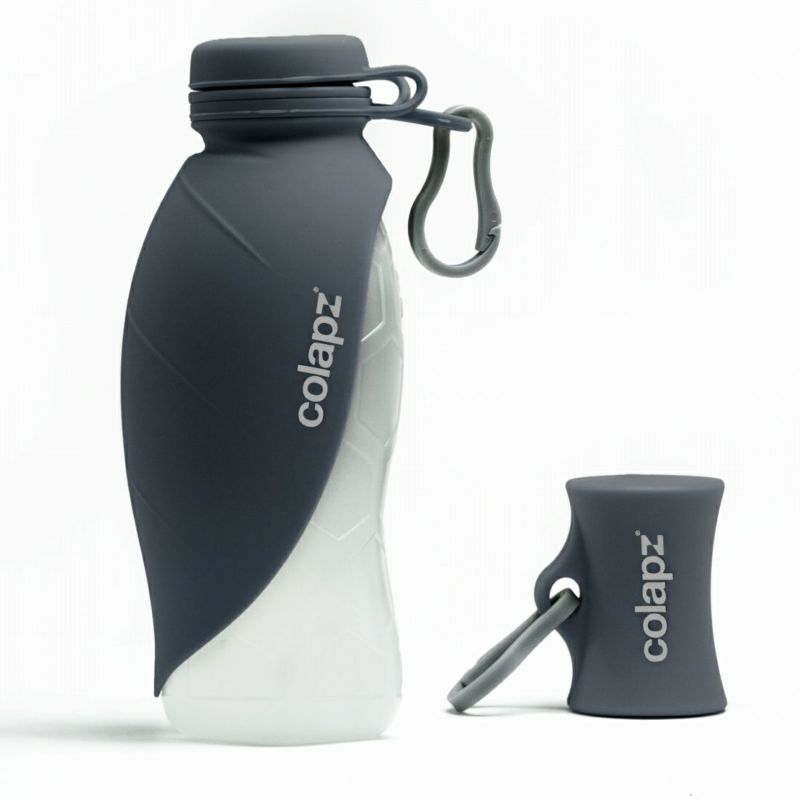 COLAPZ コラプズ Portable Dog Water Bottle & Poop Bag Holder
