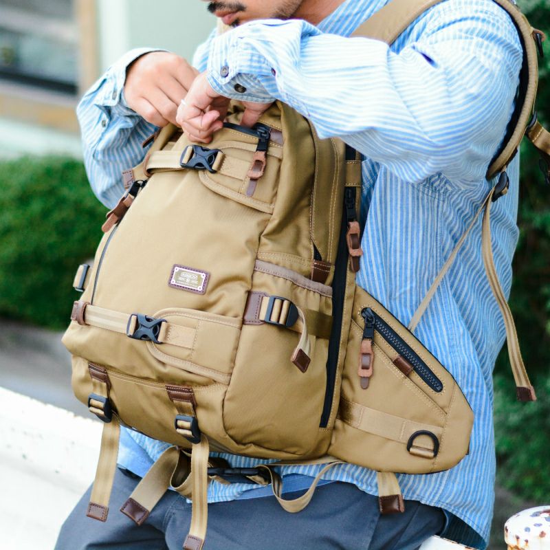 AS2OV CORDURA DOBBY 305D DAY PACK KHAKI / バックパック | バッグ