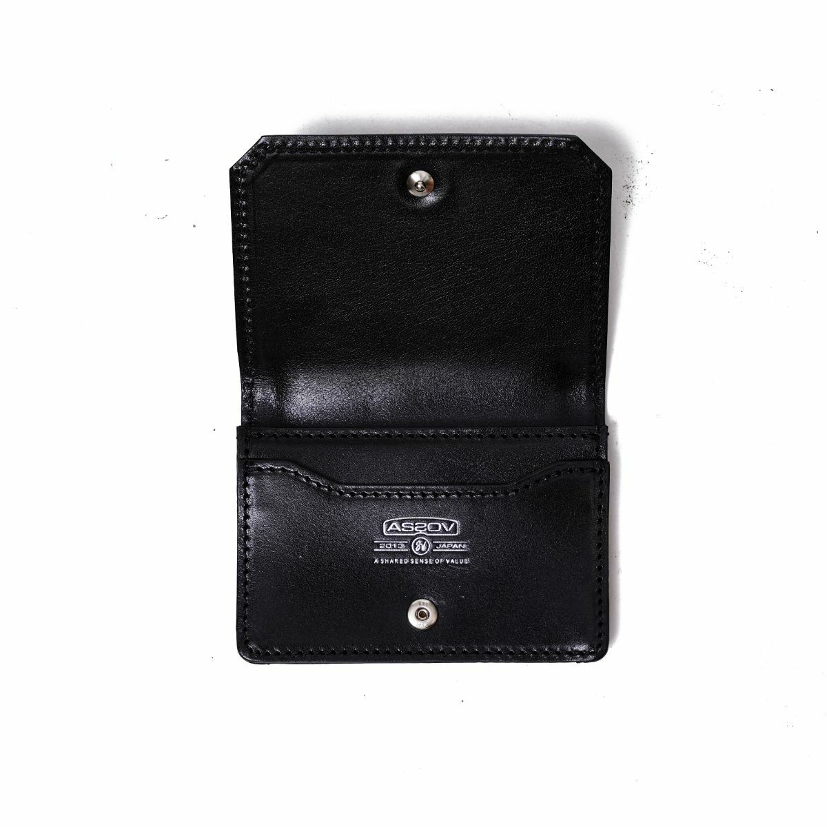 AS2OV (アッソブ) ANTIQUE LEATHER WALLET SERIES LEATHER CARD CASE