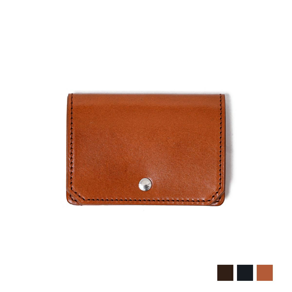 WISCE (ワイス) Embossing Leather Card Case カードケース UNBYSTORE