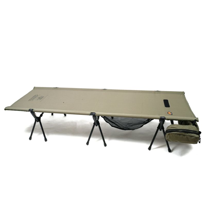 【美品】AS2OV アッソブ フォールディングコット 2WAY カーキ AS2OV アッソブ FOLDING COT フォールディングコット 2WAY