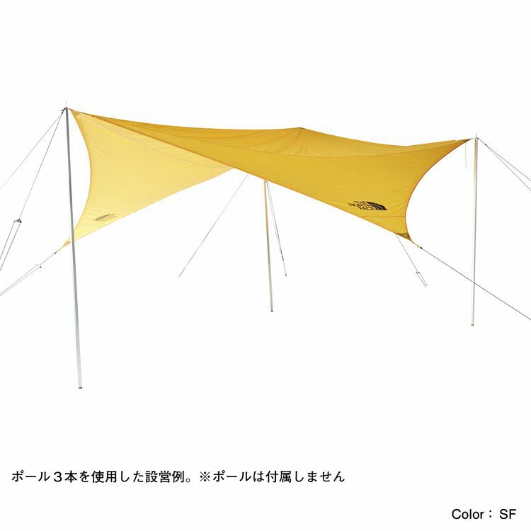 口コミ・レビュー評価が高いおすすめ人気商品の通販 THE NORTH FACE ザ・ノース・フェイス Starp 5 スタープ 5 テント・タープ