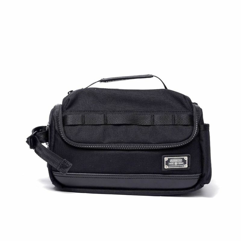 AS2OV アッソブ EXCLUSIVE BALLISTIC NYLON - ROUND POUCH GOLF