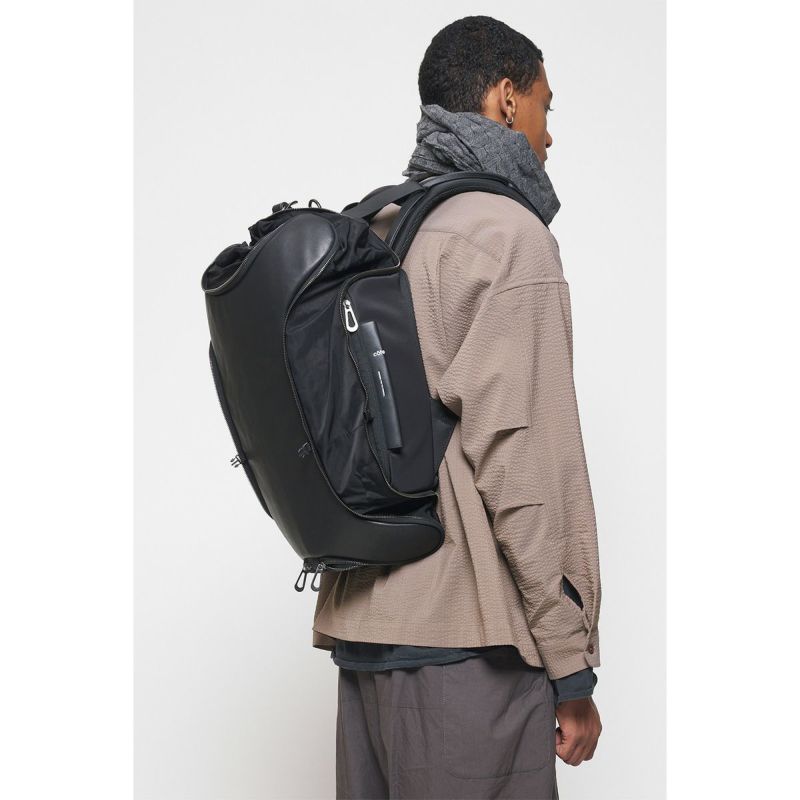 cote&ciel コートエシエルAVON ALIAS LEATHER BLACK アボン バック