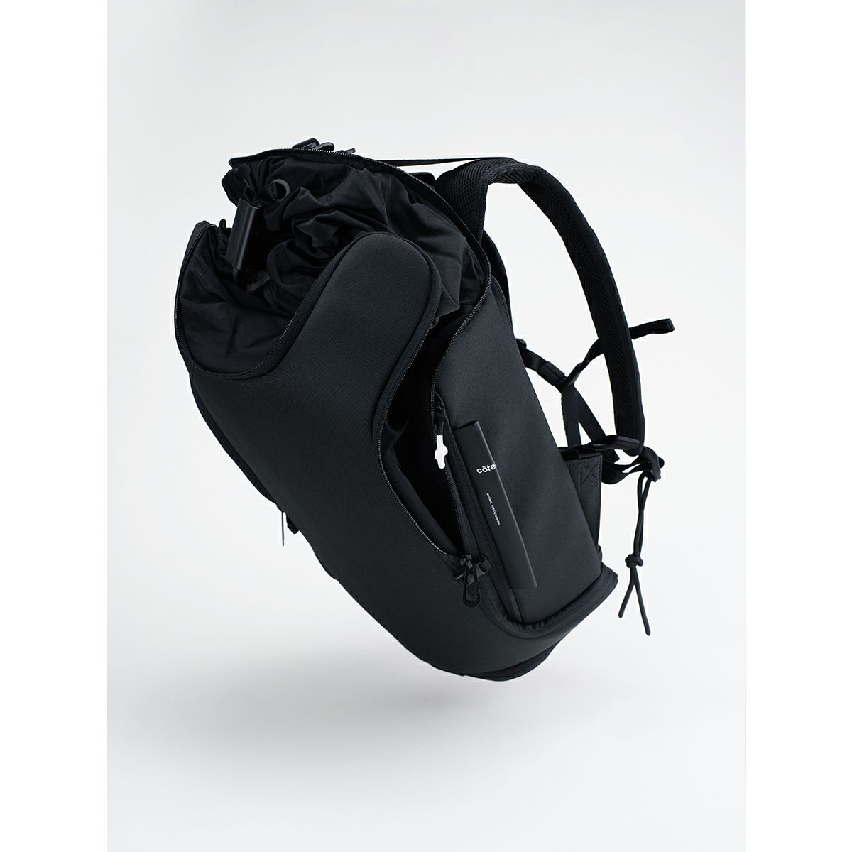 cote&ciel コートエシエルAVON ECOYARN BLACK アボン バックパック 