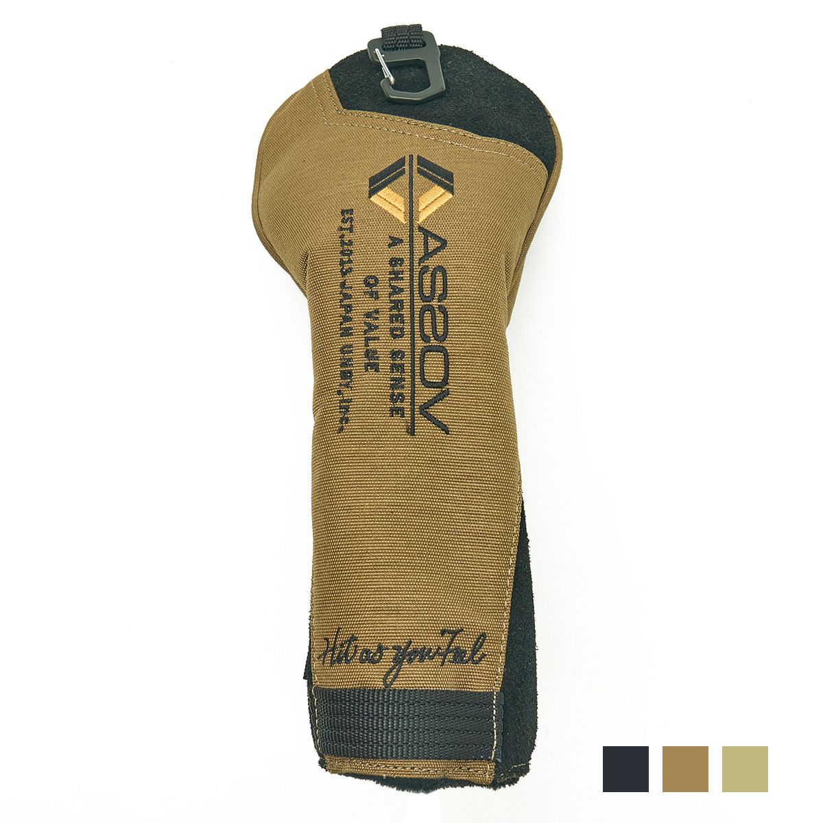 AS2OV アッソブ EXCLUSIVE BALLISTIC NYLON - HEAD COVER DRIVER GOLF