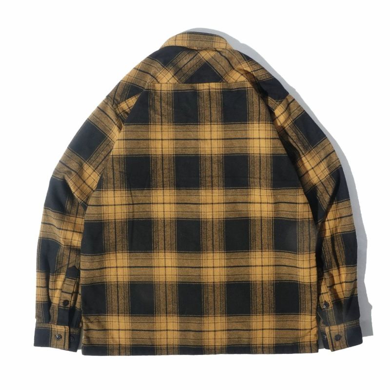 BLUCO ブルコ OMBRE CHECK FLANNEL SHIRT | バッグ・ファッション