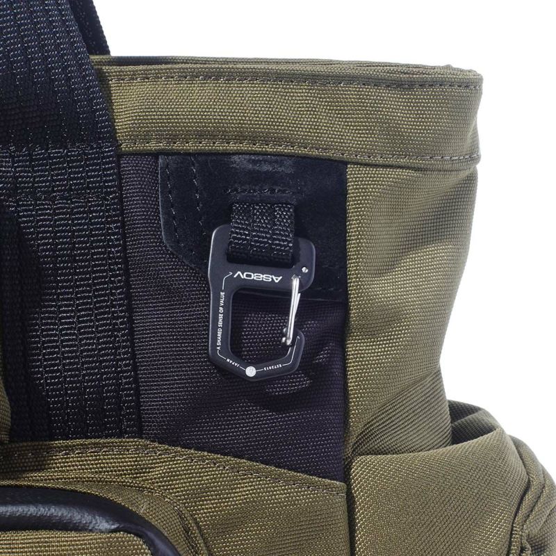 AS2OV アッソブ CORDURA FINE TEX TOTE BAG GOLF トートバッグ ゴルフ