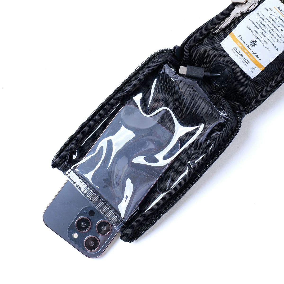 AS2OV アッソブ 330×1000D CORDURA STANDARD　SERIES MOBILE POUCH モバイルポーチ 小物入れ サブバッグ 152320 AS2OV (アッソブ) 330×1000D CORDURA STANDARD SERIES MOBILE POUCH