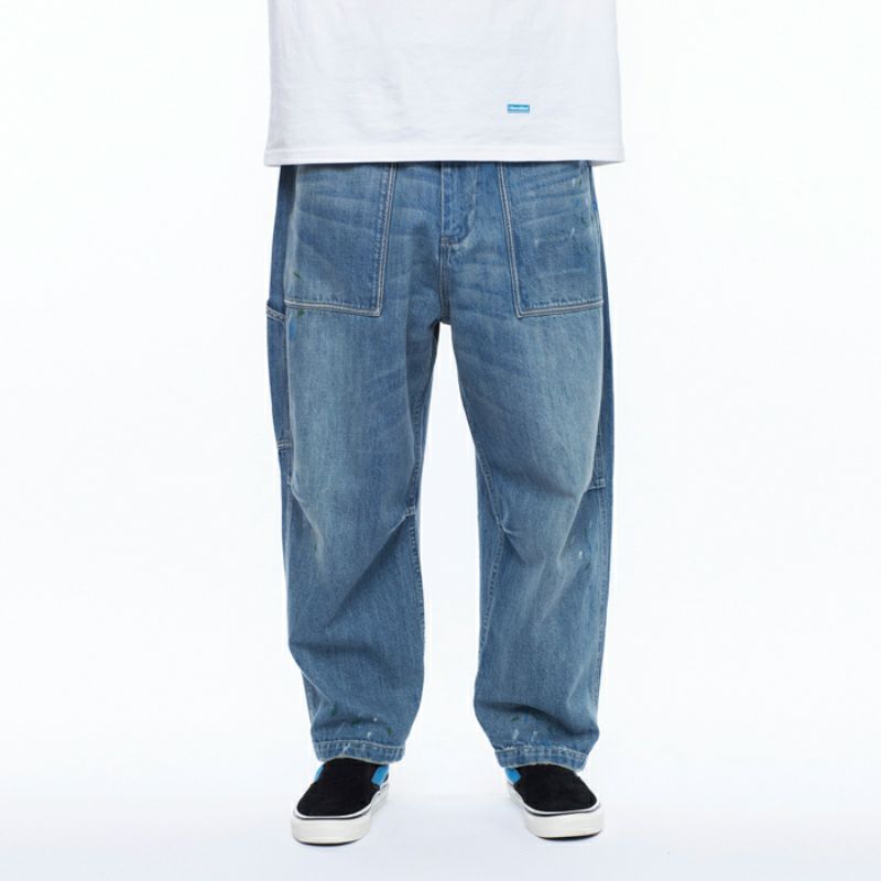 Liberaiders リベレイダース BAKER DENIM SARROUEL PANTS デニムパンツ 