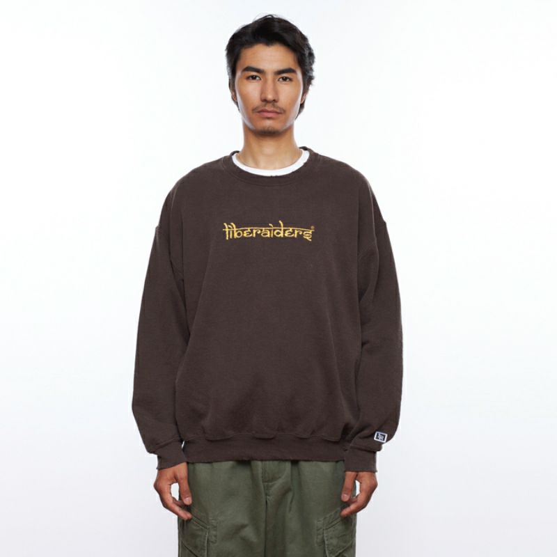 LIBERAIDERS リベレイダースUTILITY CREWNECK Mサイズ Danner】Liberaiders x Danner CREWNECK(M BLACK): Danner