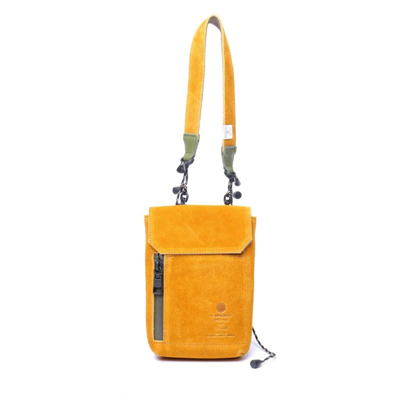 AS2OV (アッソブ) WATER PROOF SUEDE MINI SHOULDER / ミニ