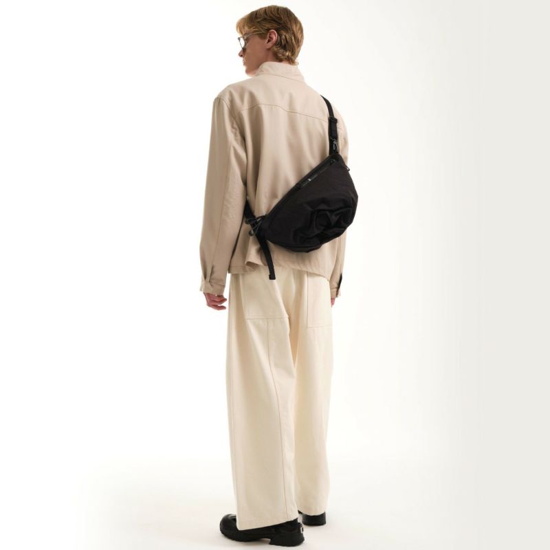 cote&ciel コートエシエルOrne Smooth Black - Sage Green | バッグ