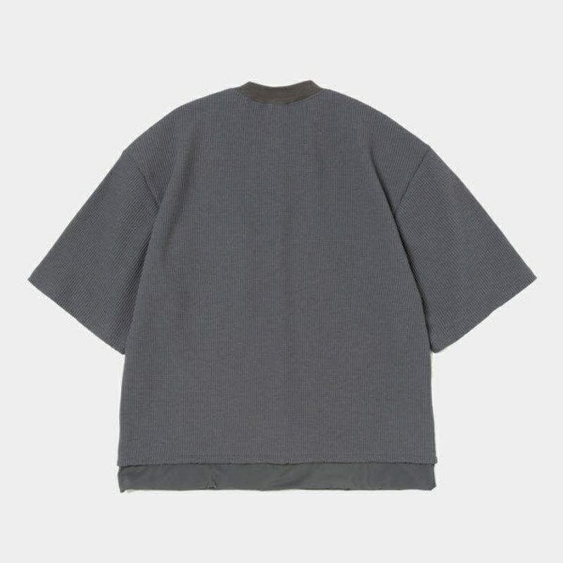 meanswhile ミーンズワイル/SOLOTEX Waffle S/S Tee | バッグ