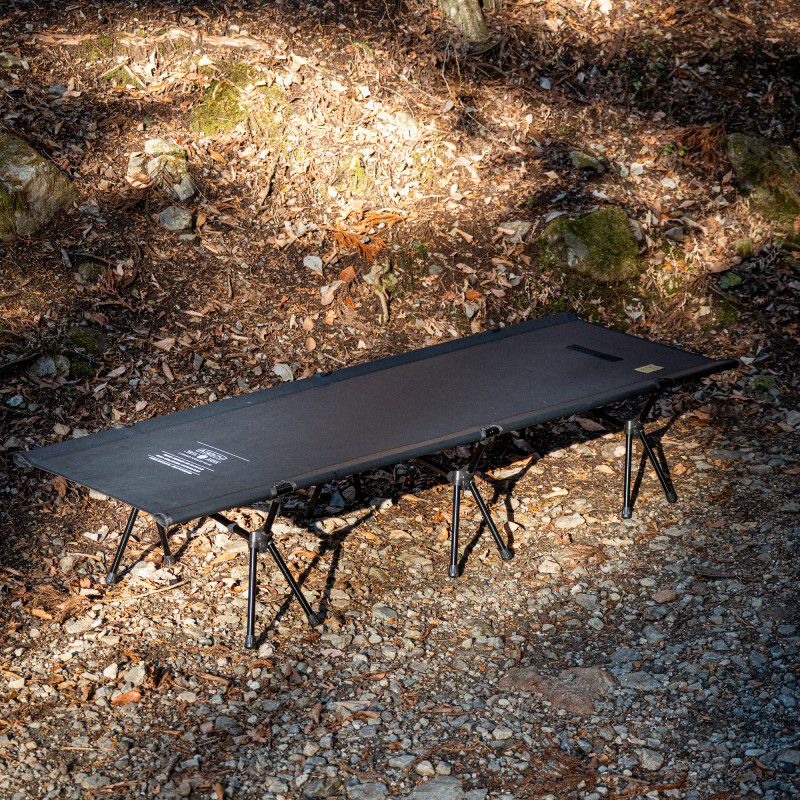 AS2OV アッソブ NYLON POLYCARBONATE COT - BLACK コット | アウトドア