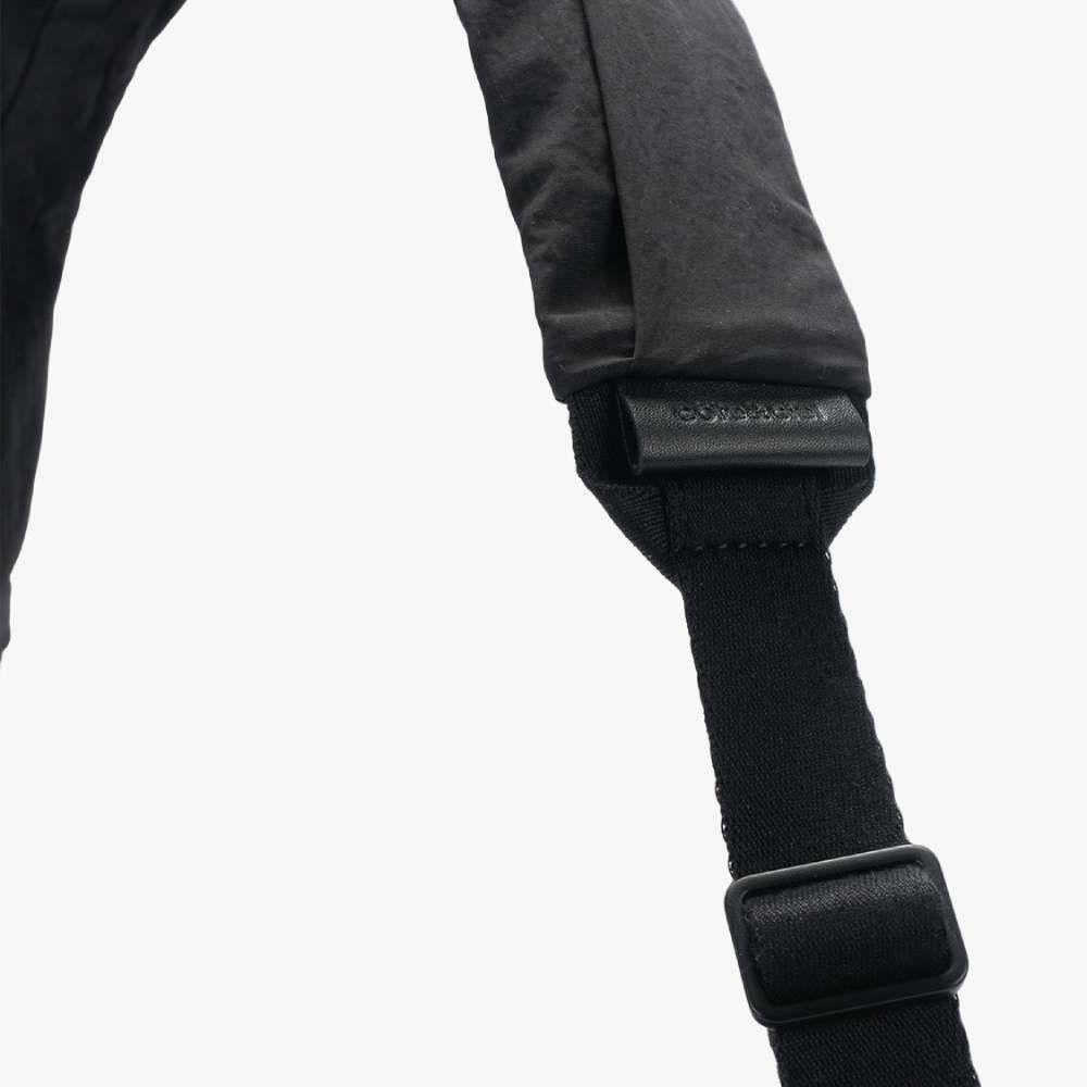 cote&ciel コートエシエルOrne Otra Gathered Black ショルダーバッグ